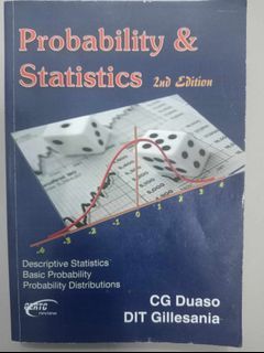 Probability and Statistics 2nd Edition - Civil Engineering Review Book by DIT Gillesania, GERTC