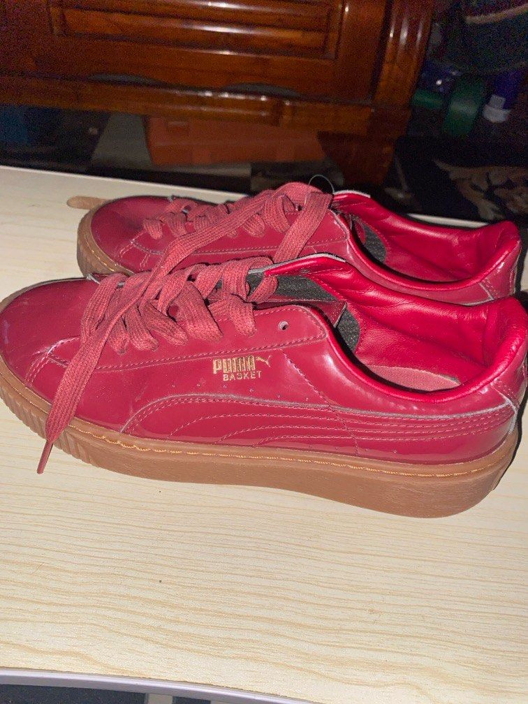 Puma basket maroon 2025