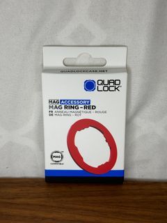 Quad Lock Mag Ring - Red