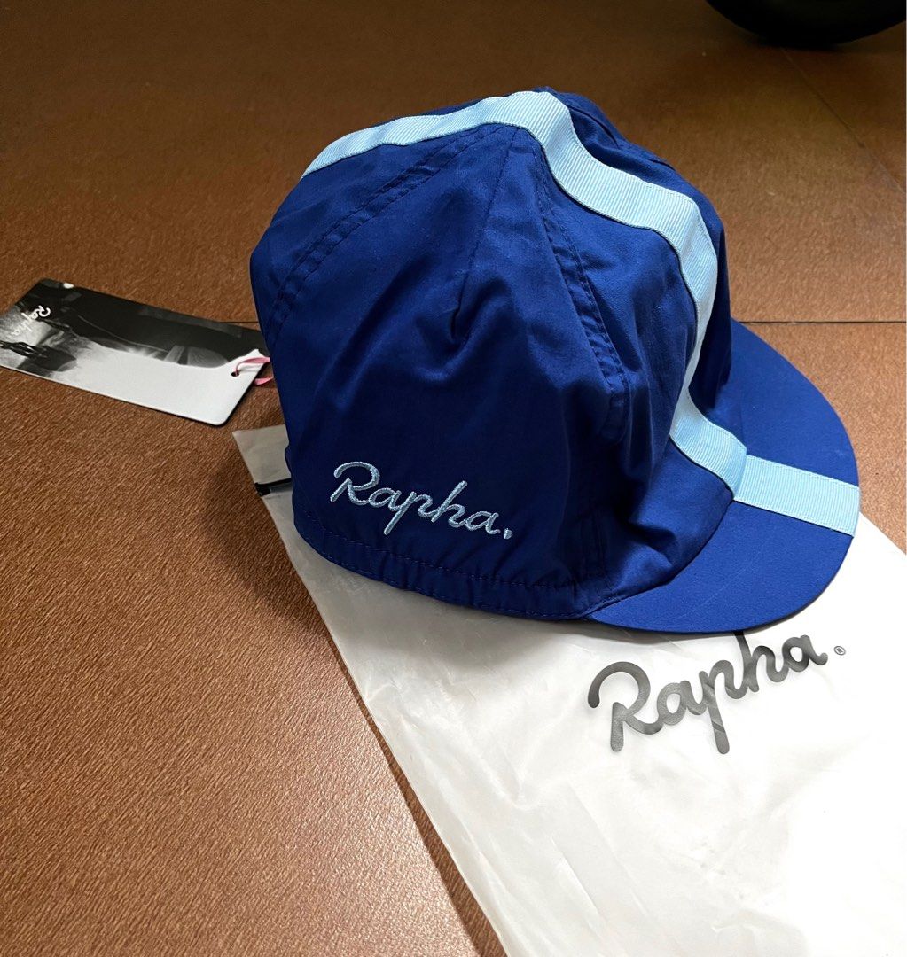 Rapha Cycling Cap (Category: Caps & Hats) located in Makati City. Submitted by bbongg (Listing ID 1308329836, Image 1). Description: Rapha Cycling cap Brand new, original with tag Size M-L Decluttering.