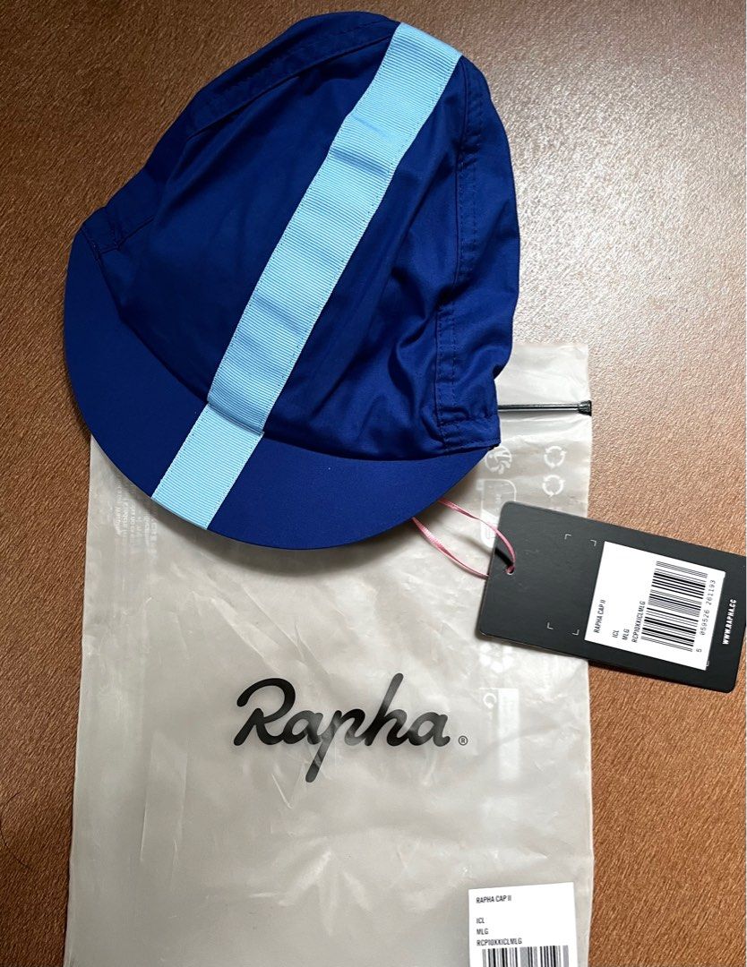 Rapha Cycling Cap (Category: Caps & Hats) located in Makati City. Submitted by bbongg (Listing ID 1308329836, Image 2). Description: Rapha Cycling cap Brand new, original with tag Size M-L Decluttering.