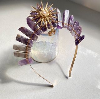 REAL Amethyst Tiara