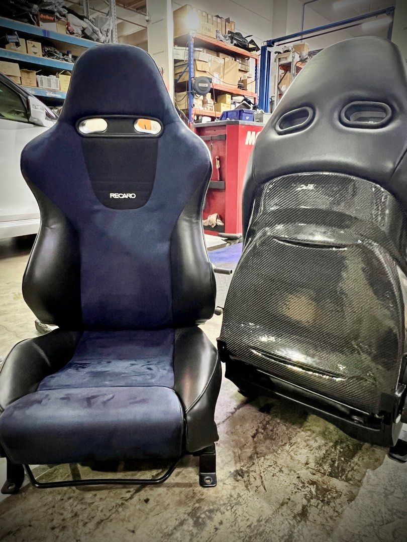 Recaro Euro R with Swift Sport Bride Rails, Car Accessories ...