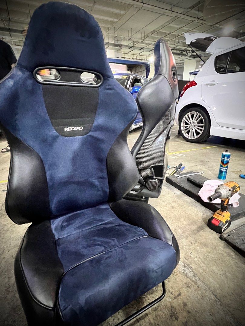 Recaro Euro R with Swift Sport Bride Rails, Car Accessories ...