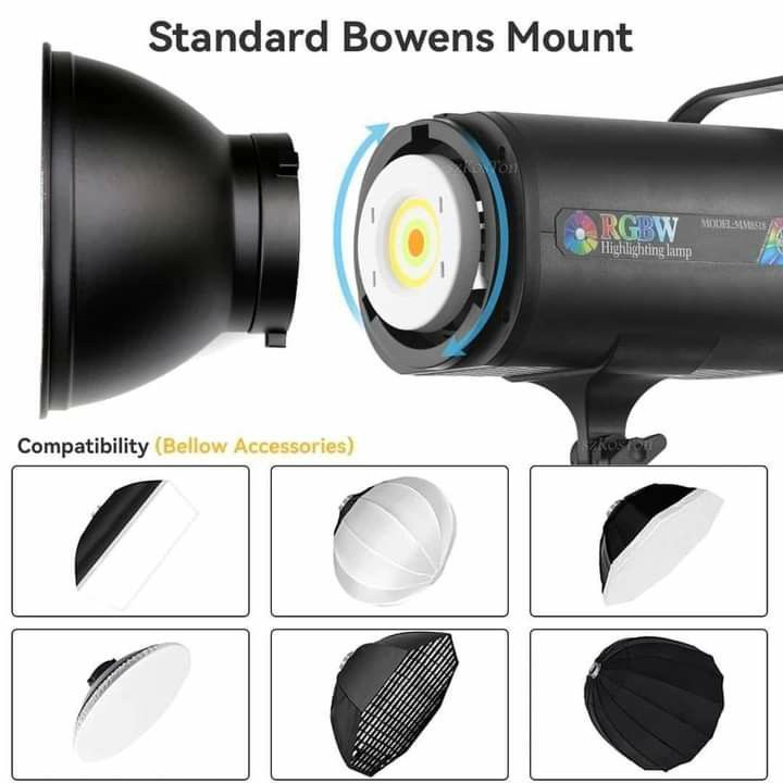 Rgbw cob led video light (Category: Lighting & Studio Equipment) located in Manila. Submitted by saguittarian06 (Listing ID 1308424490, Image 1). Description: RGBW COB LED Video Light Studio Lighting 1700K-12000K Professional Studio Strobe Flash Lamp Bowens Mount for Camera Video Photo price : 3500 roduct details of RGBW COB LED Video Light Studio Lighting 1700K-12000K Professional Studio Strobe Flash Lamp Bowens Mount for Camera Video Photo Feat