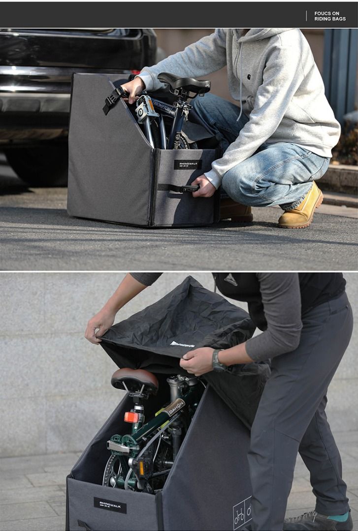 Folding bike box deals