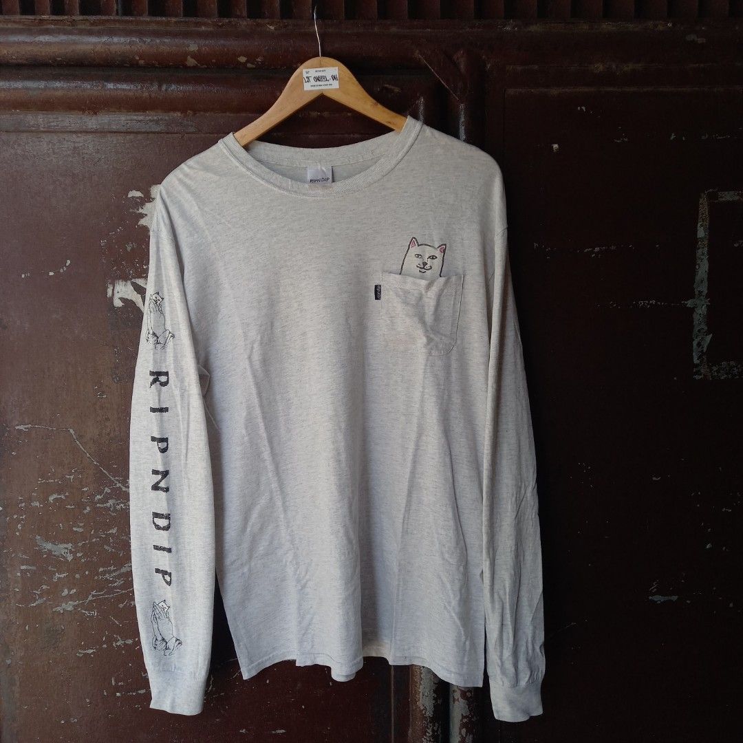 ripn'dip long sleeve (Category: Activewear) located in Santa Cruz. Submitted by thrift2bai (Listing ID 1308344423, Image 1). Description: ripn'dip l'sleeve - posa - best fit to M - in great condition - washed act fast 📨 📍 Santa Cruz, Laguna can ship nationwide.