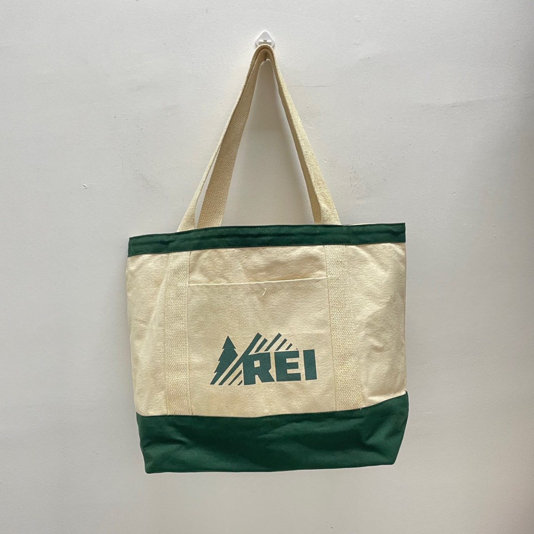 SALE REI TOTE BAG MADE IN USA COTTON HEAVY DUTY COTTON OUTDOOR Men s Fashion Bags Backpacks on Carousell