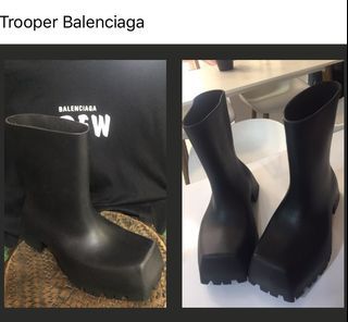 SaleNow!!Fixed Price Rain Trooper Boots Balenciaga