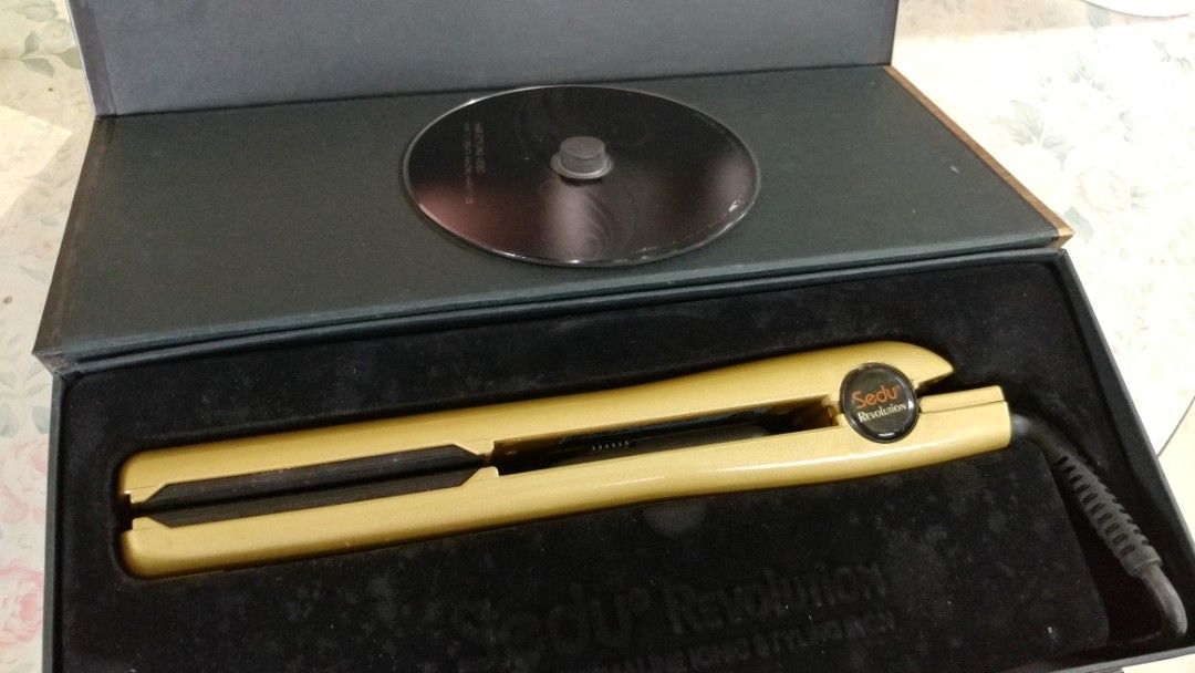 Sedu revolution nano tourmaline ionic styling iron best sale
