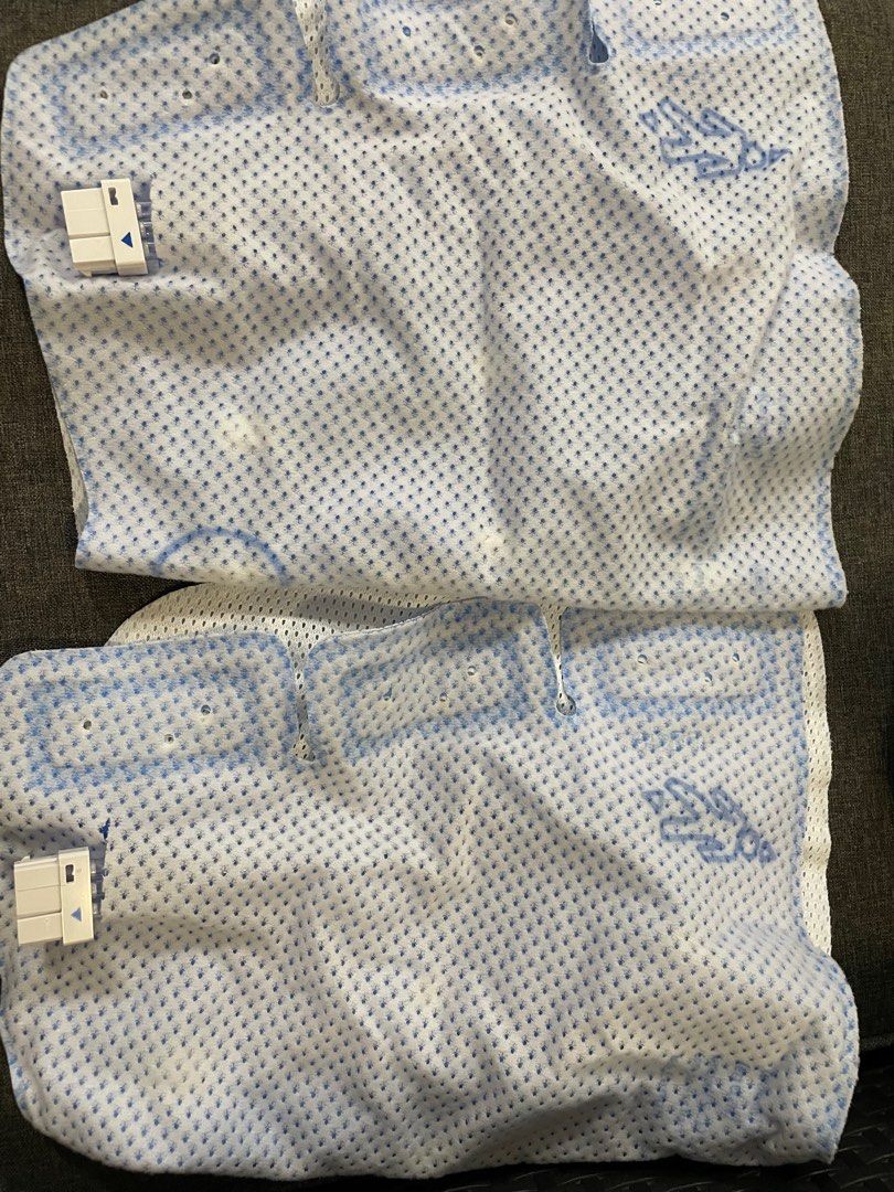Sequential pump Cuff (Category: Massage Devices) located in Singapore. Submitted by sunnysunny333 (Listing ID 1308423491, Image 1). Description: CUFF for lower leg ( one set) Only cuff, no machine, no tubing Compatible with covidien kendall sequential pump.