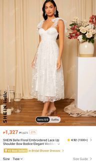 SHEIN CIVIL WEDDING DRESS