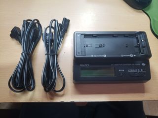 Sony AC-VQ800, 2 Batteries Charger and Camcorder DC Power Supply