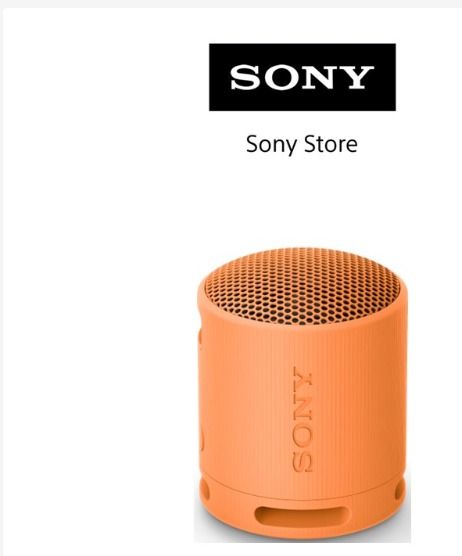 Wireless Speaker Sony Srs Xb10 Orange Sony Singapore SRS-XB100