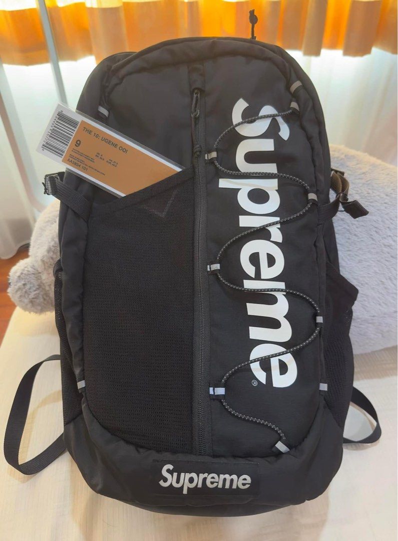 Supreme ss17 backpack Men s Fashion Bags Backpacks on Carousell