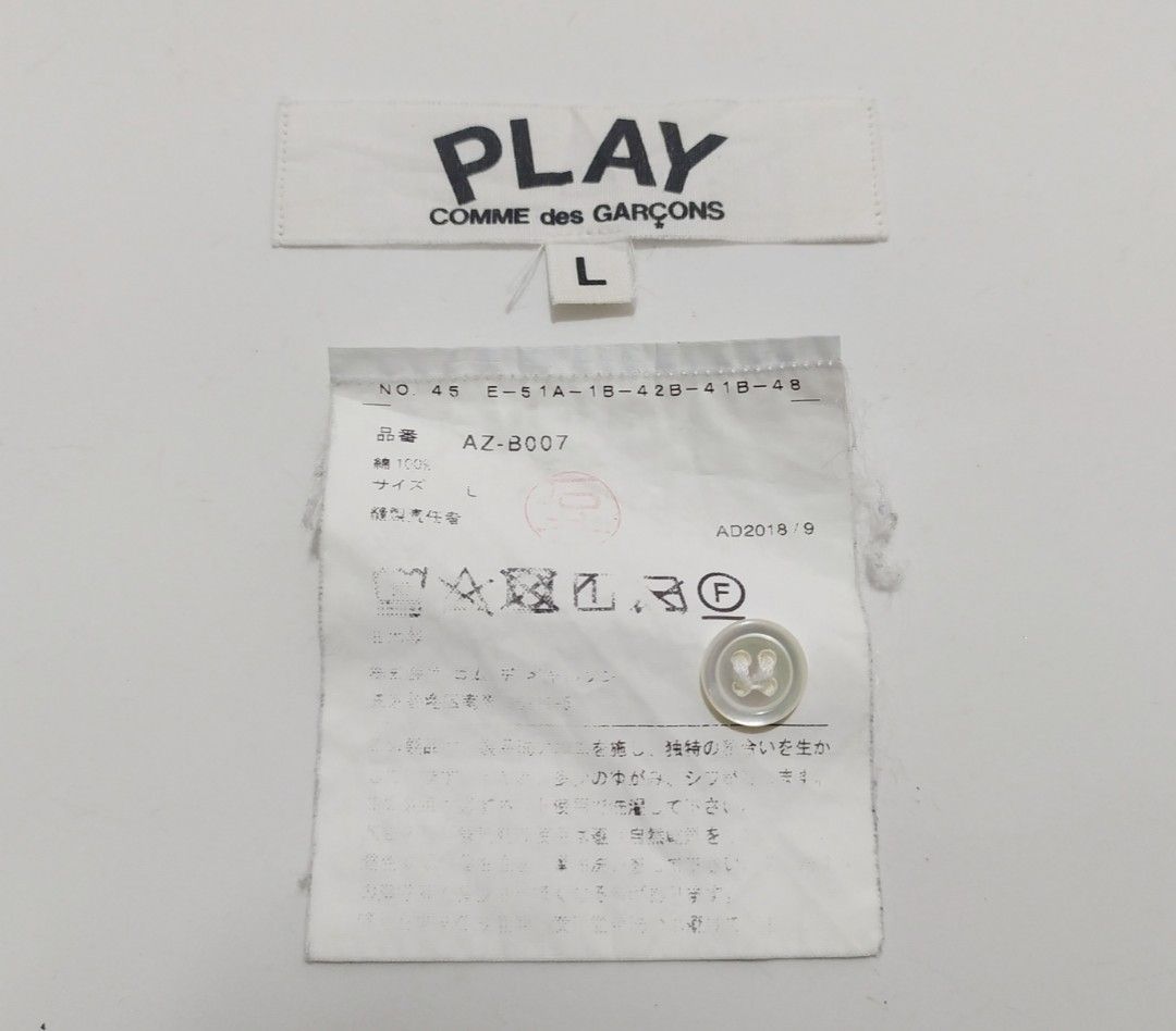 Cdg play tag shop