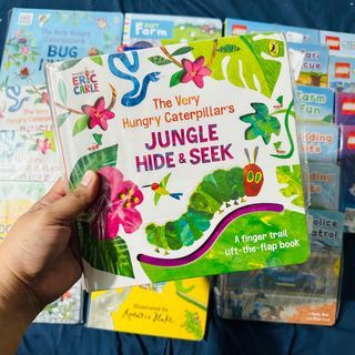 The Very Hungry Caterpillar Finger Trail Book w/ Flaps