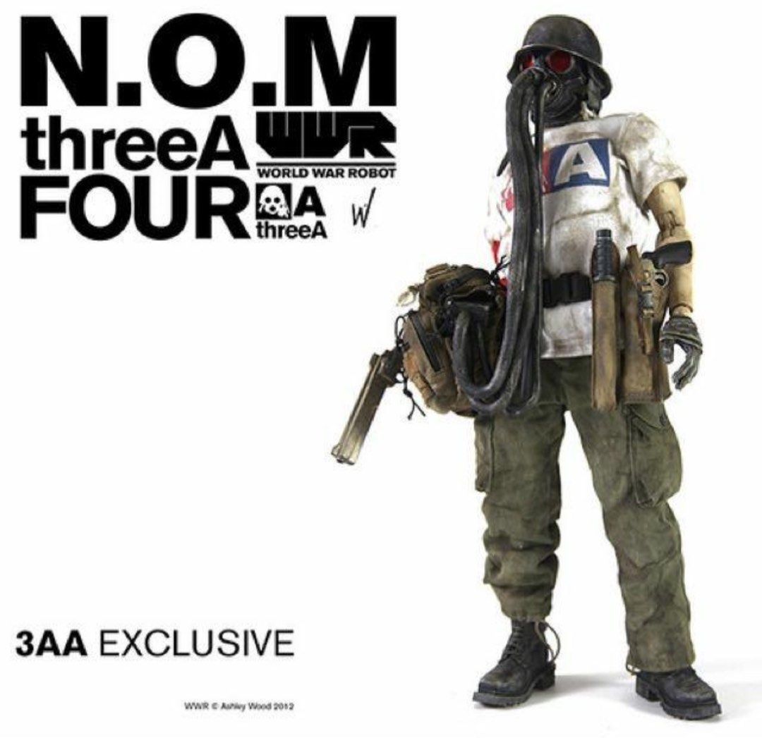 MISB ThreeA 3A 1/6 hot WWRp World War Robot NOM 4TH Commander