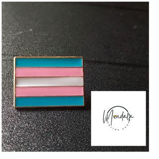 Transgender brooch pin