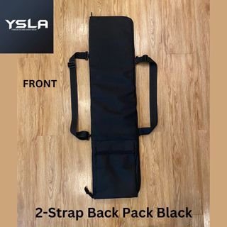 Trevor Backpack Two Strap Long Fins Bag (Black)