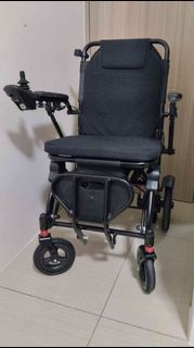 Ultralight Foldable Aluminium Alloy Electric Wheelchair