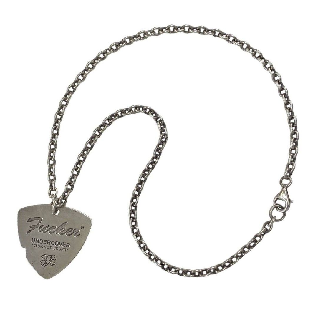 Undercover 01SS Fucker pick pandant necklace, Men's Fashion
