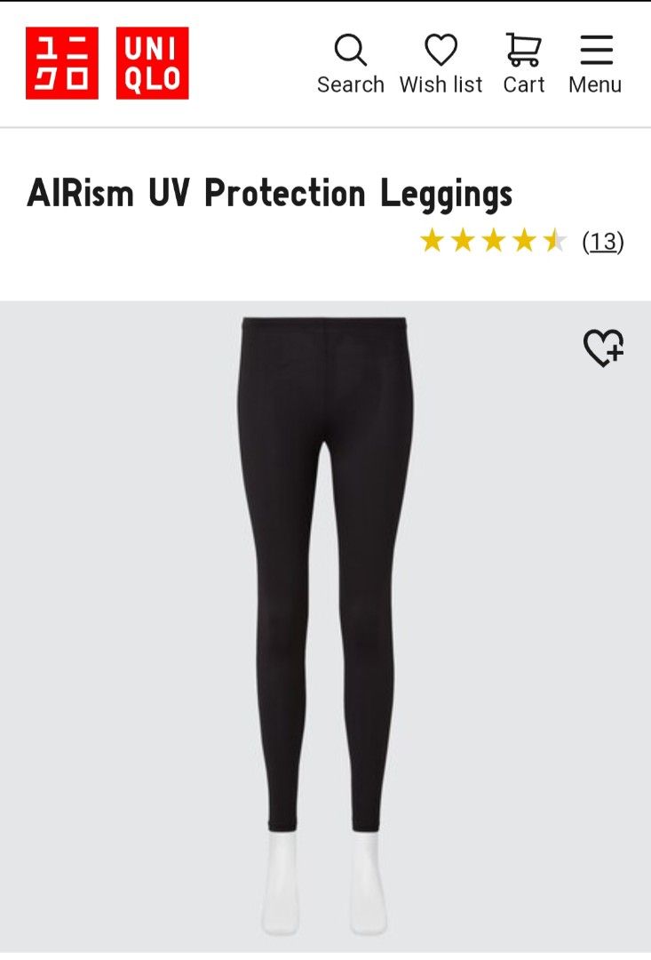 Uniqlo AIRism UV qualitiy Protection