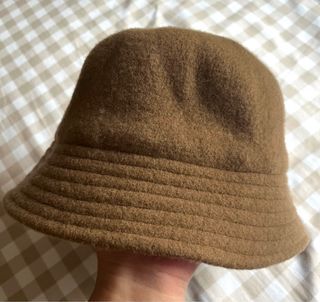 Uniqlo Brown Wool Bucket Hat (Adjustable)