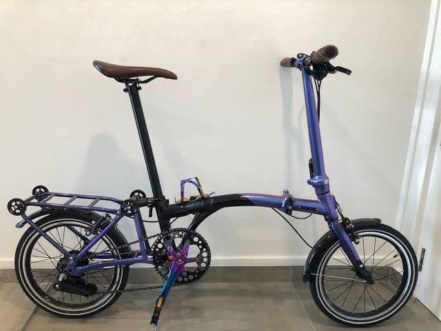 UNITED TRIFOLD 7s Blue Rainbow Sepeda Lipat United, Olah Raga