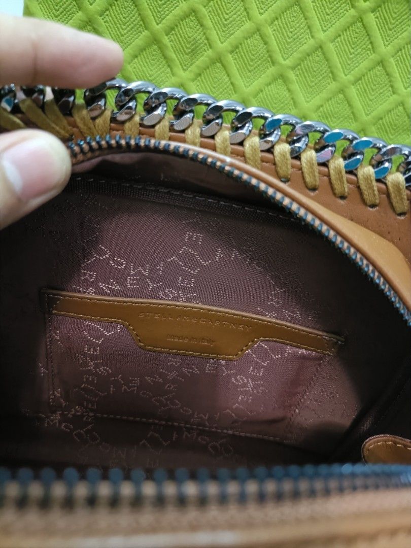 With studs tan Stella MCartney (Category: Luxury Bags & Wallets) located in Cebu City. Submitted by erlacoleccion (Listing ID 1308461194, Image 3). Description: 🇯🇵 Japan Auction bag 🇯🇵 Genuine leather 🇯🇵 Quality Assurance GUARANTEED 💯 🇯🇵 with code.