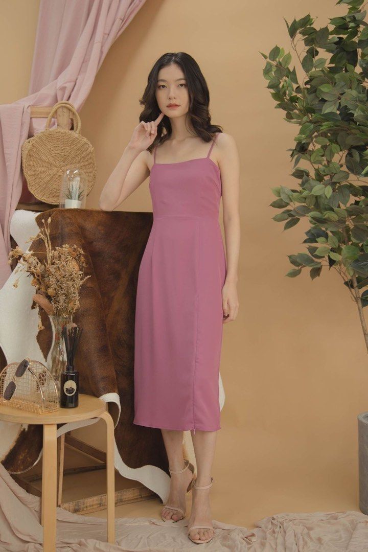afterglow midi dress afterglow midi dress // red *zoco exclusive* xlarge