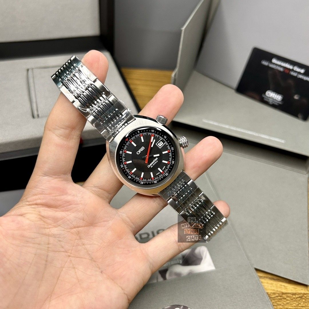 100 Original Oris Chronoris Date Automatic Men s Watch 01 733 7737 4054 07 8 19 01 Ready stock Luxury Watches on Carousell