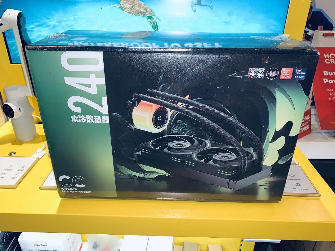 1STPLAYER CC240 ARGB CPU AIO Liquid Cooler with Temperature Display Black (Category: Computer Parts) located in Makati City. Submitted by slaccessoriesshop (Listing ID 1308560416, Image 1). Description: 1STPLAYER CC240 ARGB CPU AIO Liquid Cooler with Temperature Display Black ✅ 𝙊𝙍𝘿𝙀𝙍 𝙉𝙊𝙒 ‼️ ✅ 𝙎𝘼𝙈𝙀-𝘿𝘼𝙔 𝘿𝙀𝙇𝙄𝙑𝙀𝙍𝙔 ✅ 𝙒𝙚 𝙞𝙨𝙨𝙪𝙚 𝙎𝘼𝙇𝙀𝙎 𝙄𝙉𝙑𝙊𝙄𝘾𝙀 & 𝙒𝙖𝙧𝙧𝙖𝙣𝙩𝙮 𝙍𝙚𝙘𝙚𝙞𝙥𝙩 ✅ 𝙒𝙚 𝘼𝙘𝙘𝙚𝙥𝙩 𝘽𝙐𝙇𝙆 𝙊𝙍𝘿𝙀