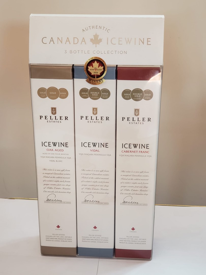 peller estates ice wine 3 pack