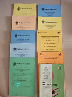 2022/2023 Raffles Institution H2 Chemistry Notes, Hobbies & Toys, Books ...