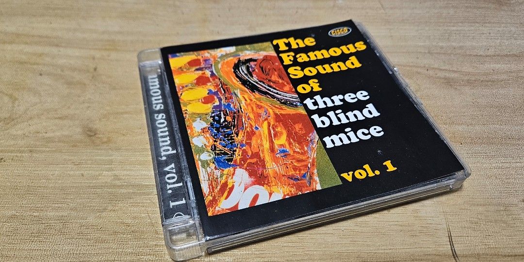 早期版 三盲鼠THE FAMOUS SOUND SOUND OF THREE BLIND MICE VOL.1 CD碟 