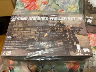 TOYS ALLIANCE Acid Rain FAV-A06 Sand Armored Trailer Set