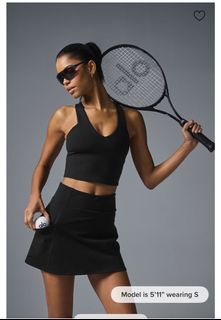 Alo Yoga Airbrush Highwaist Good Form tennis skirt. New with tags!