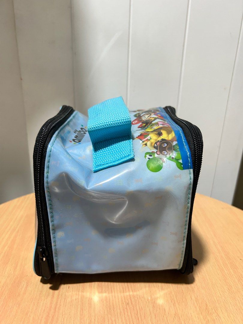 Amiibo Super Mario Carrying Case Square Bag Blue 2014 Nintendo (Category: Cases & Covers) located in Paranaque City. Submitted by inkling19 (Listing ID 1308627821, Image 2). Description: This item is official Nintendo merch.