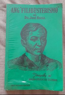 Ang Filibusterismo ni Dr. Jose Rizal