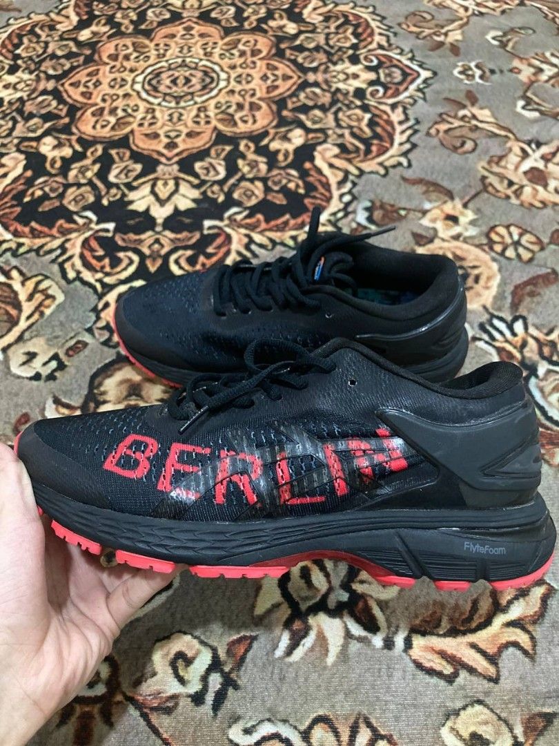 Asics Gel Kayano 25 Berlin Shoes negotiable Men s Fashion Footwear Sneakers on Carousell