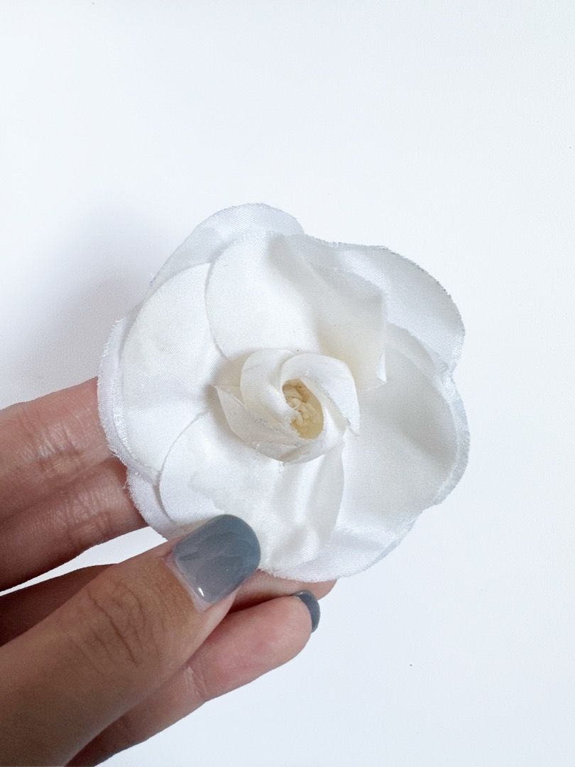 Chanel camellia flower brooch hot sale
