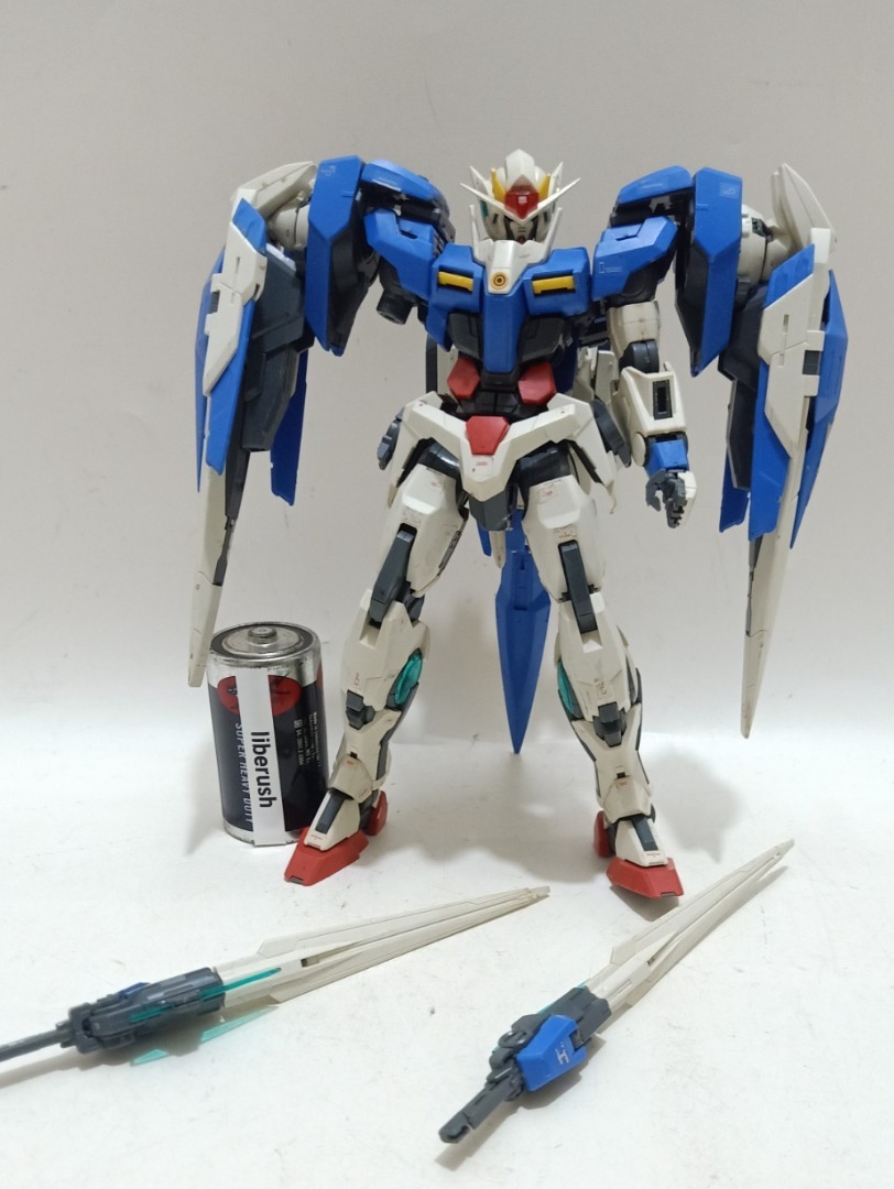 Bandai MG Gundam oo raiser gundam oo exia mecha model kit MG Gundam 1/ ...