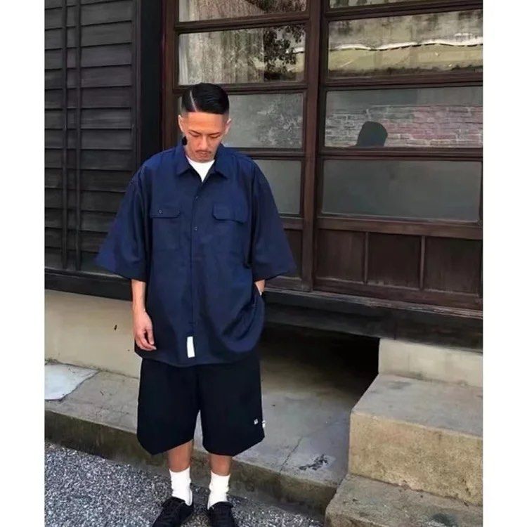 BEAMS SSZ x AH.H 20AW 宮下抽選限定短袖襯衫短褲套裝長谷川昭雄