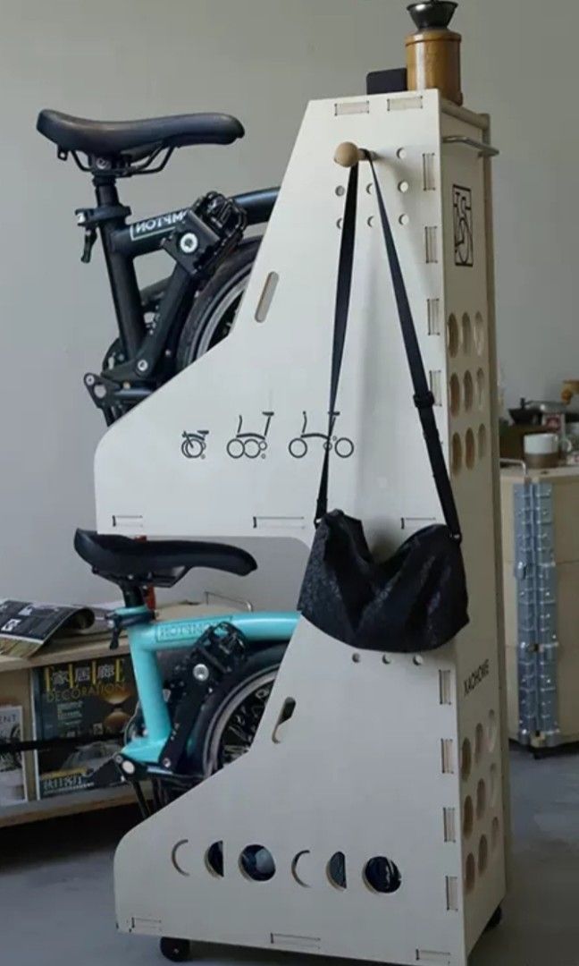 Brompton Bicycle Storage Display Rack, Sports Equipment, Bicycles ...