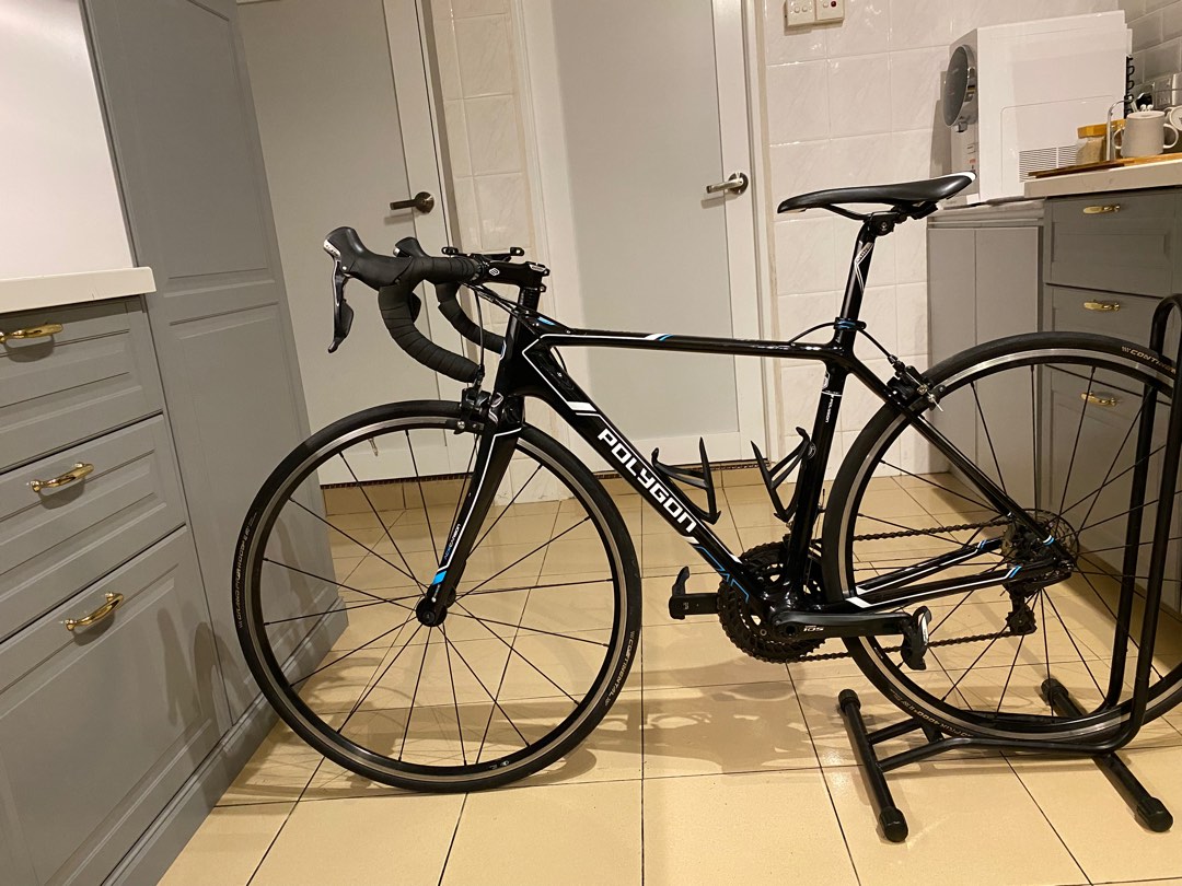 Polygon road bike full carbon 2025