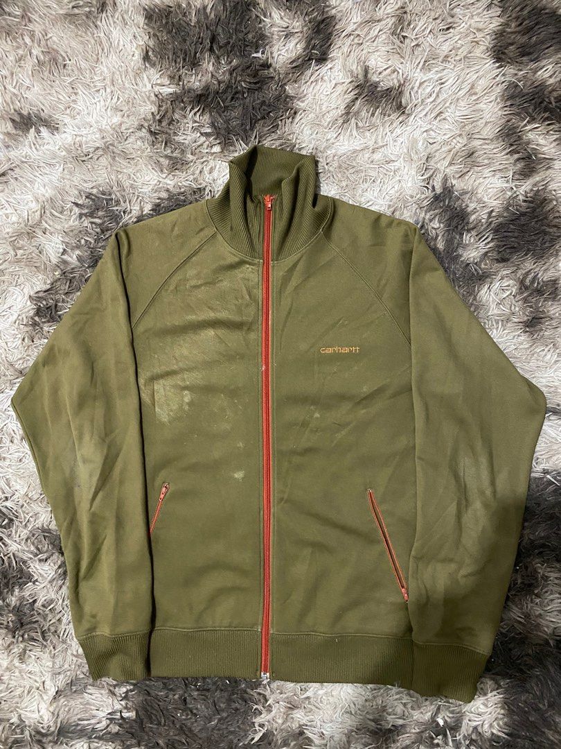 Carhartt Track jacket Men s Fashion Activewear on Carousell