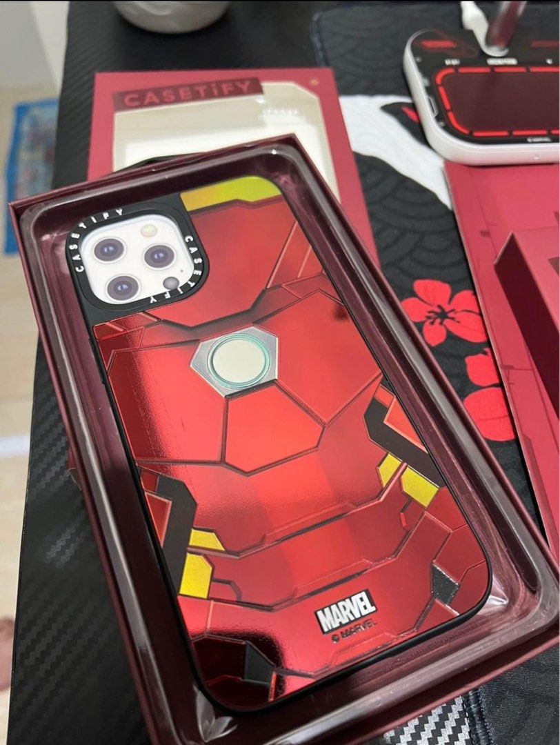 Casetify Iron Man Suit Case - Iphone 12 Pro Max (Category: Cases & Sleeves) located in San Juan City. Submitted by leav.sells (Listing ID 1308553605, Image 3). Description: Casetify Iron Man Suit Case - Iphone 12 Pro Max Mirror Case MagSafe Compatible Brand New Authentic 💯 Iphone 12 pro max 1 Hairline scratch - see photo ₱2,200.