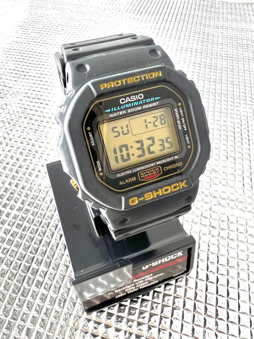 Casio Digital G Shock DW 5600EG DW5600 DW 5600 Watch