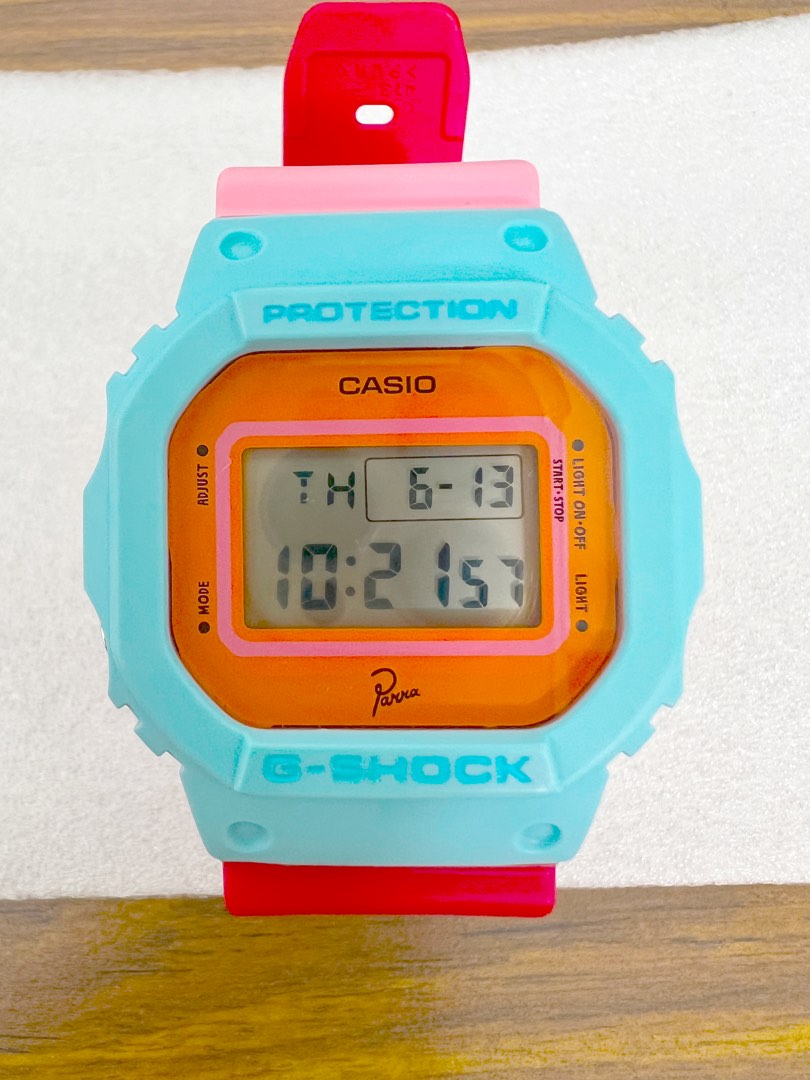 Casio G G Shock X Parra Casio Gshock X “Parra” DW-5600, 女裝, 手錶